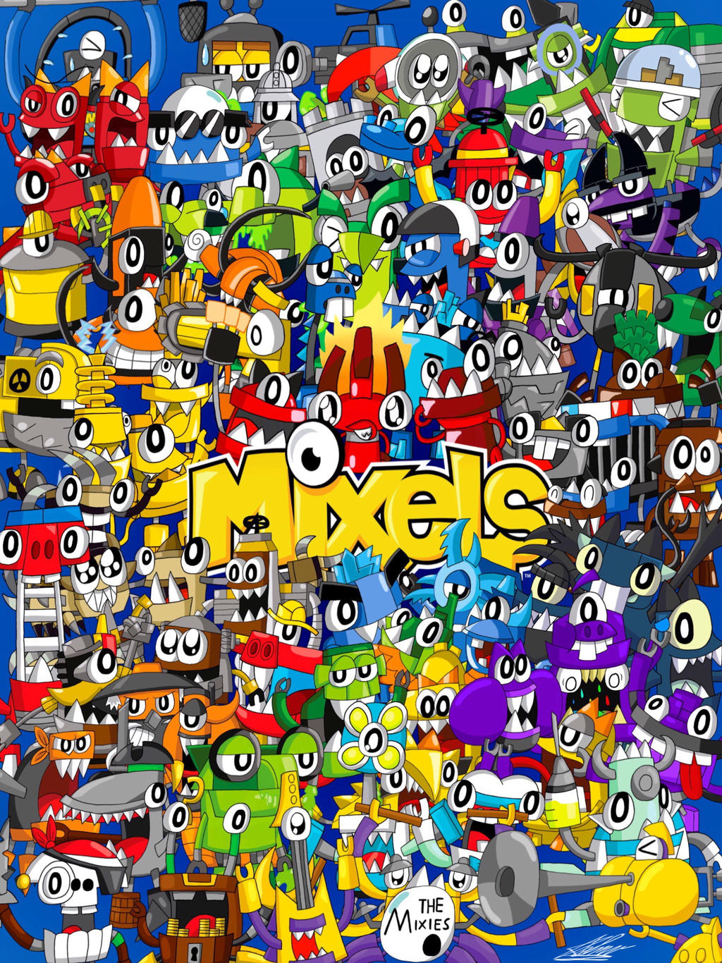 Mixels Series 1-9 Poster by DreamMoonMaker on DeviantArt