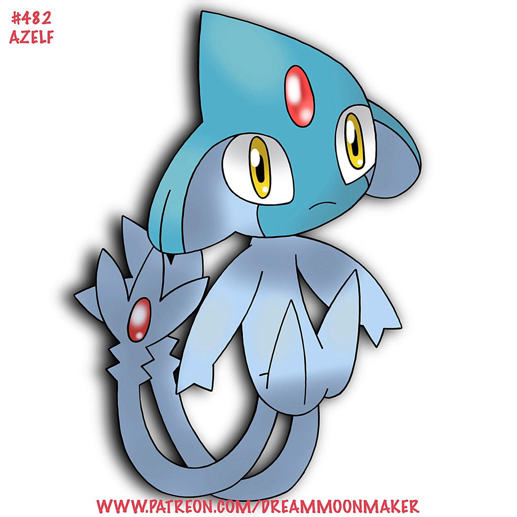 National Pokedex #482 Azelf by DreamMoonMaker on DeviantArt