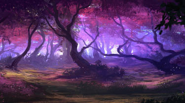 Purple forest (Heart)