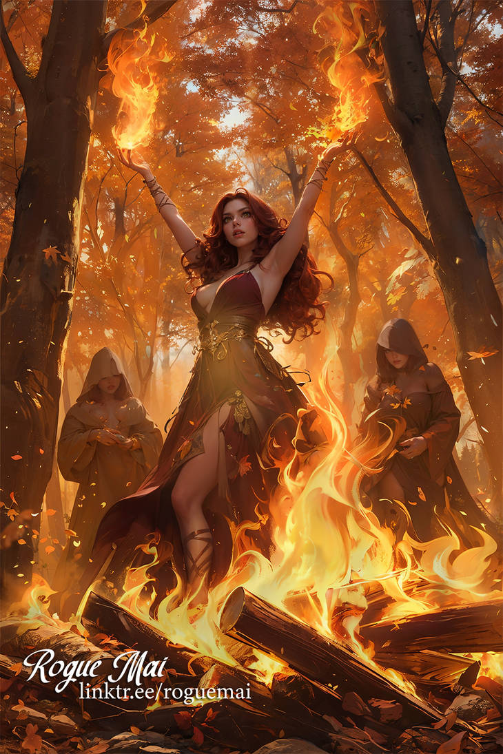 Flauros Ritual Fire Rituals by RogueMai on DeviantArt