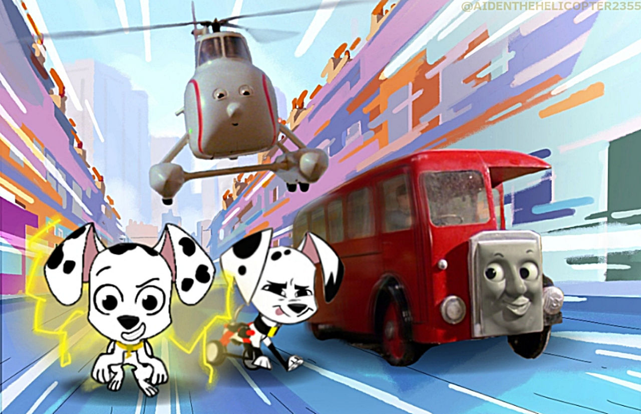 'Let's have a Race!' by Aidenhelicopter2355 on DeviantArt