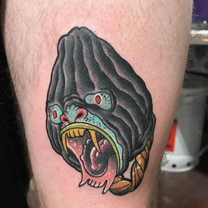 Awesome tattoo, shitbag customer. 