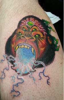 Dark Space Ape tattoo