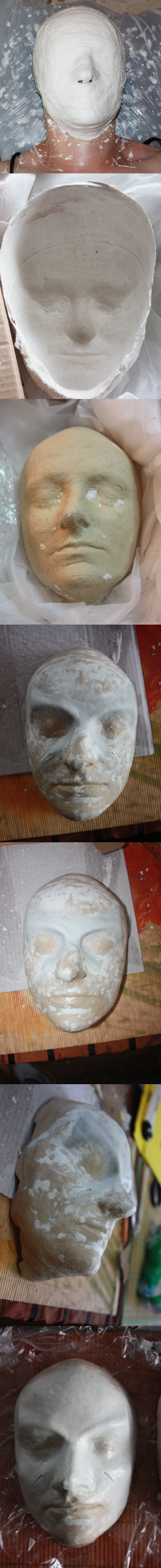 Wraith mask - in progress.