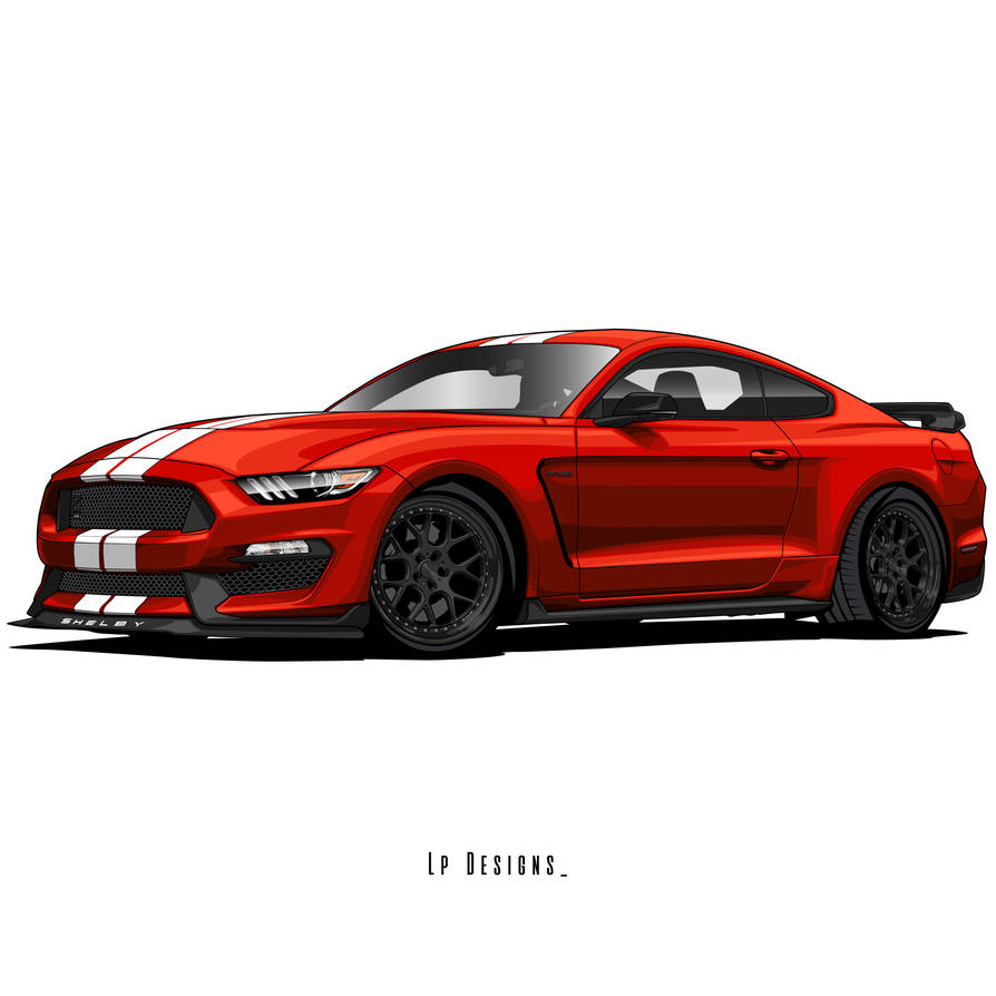 Gt350 Vector Ford Mustang Shelby Gt350 by LpDesigns01 on DeviantArt