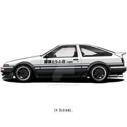 Toyota Ae86 Trueno - Initial D