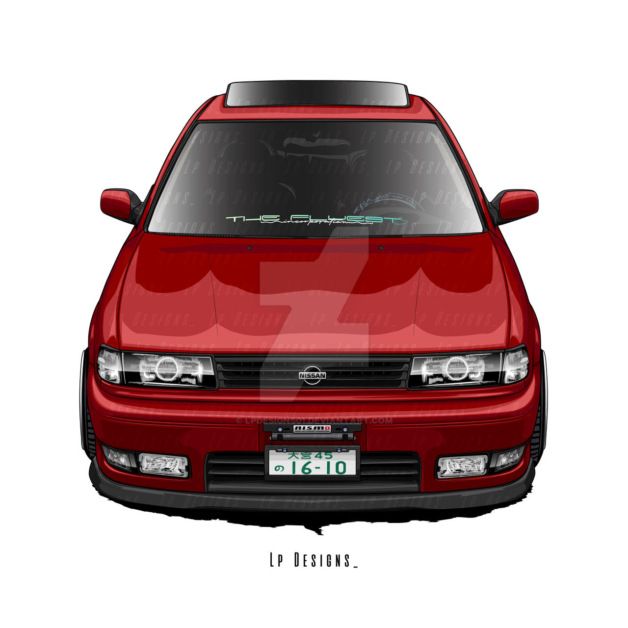Nissan B13 by LpDesigns01 on DeviantArt
