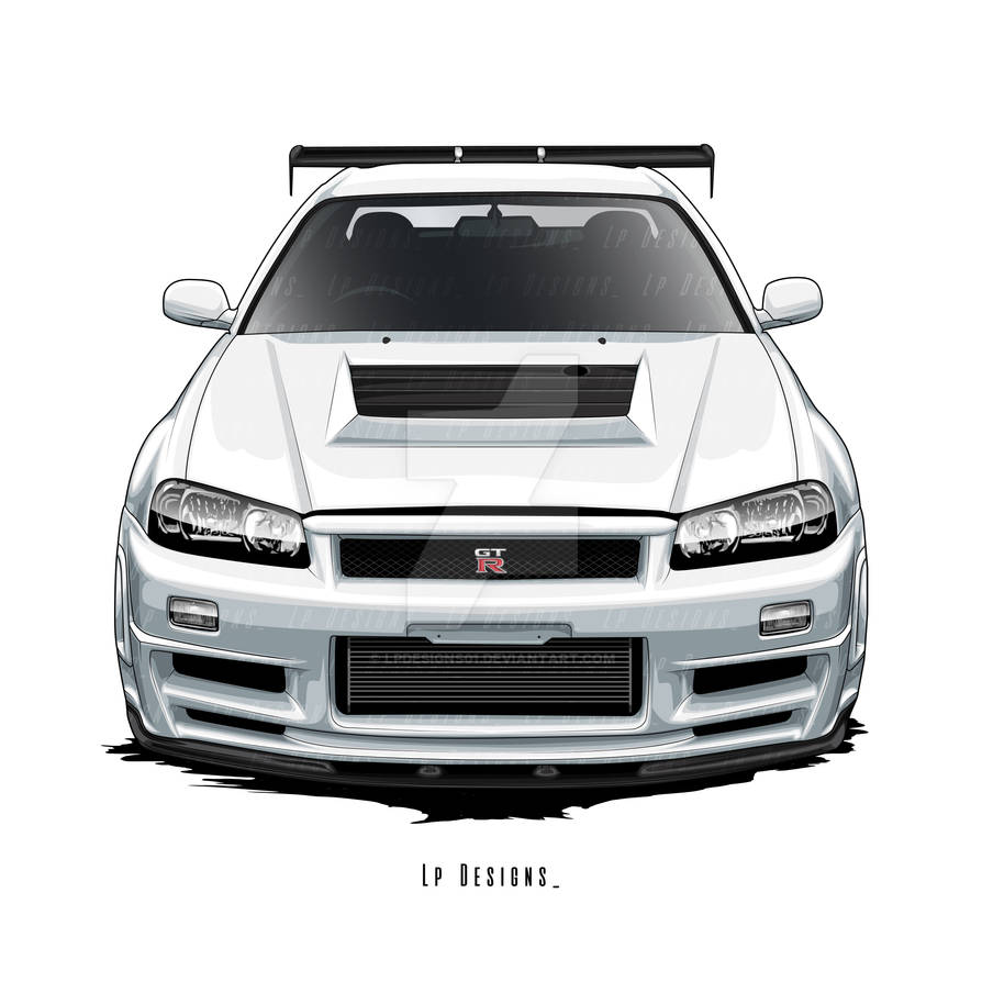Nissan Skyline R34 Gt-r by LpDesigns01 on DeviantArt