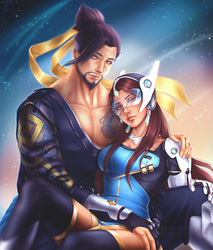 Hanzo and Symmetra