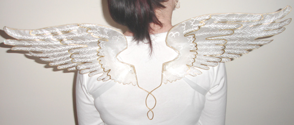 Angel Wings in White