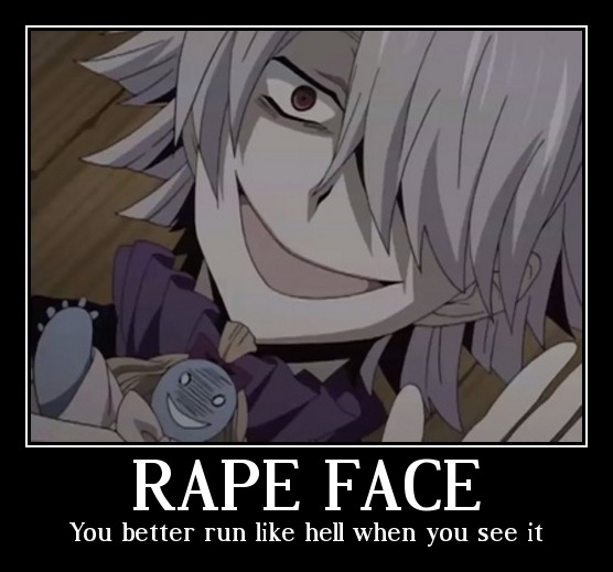 RAPE FACE.