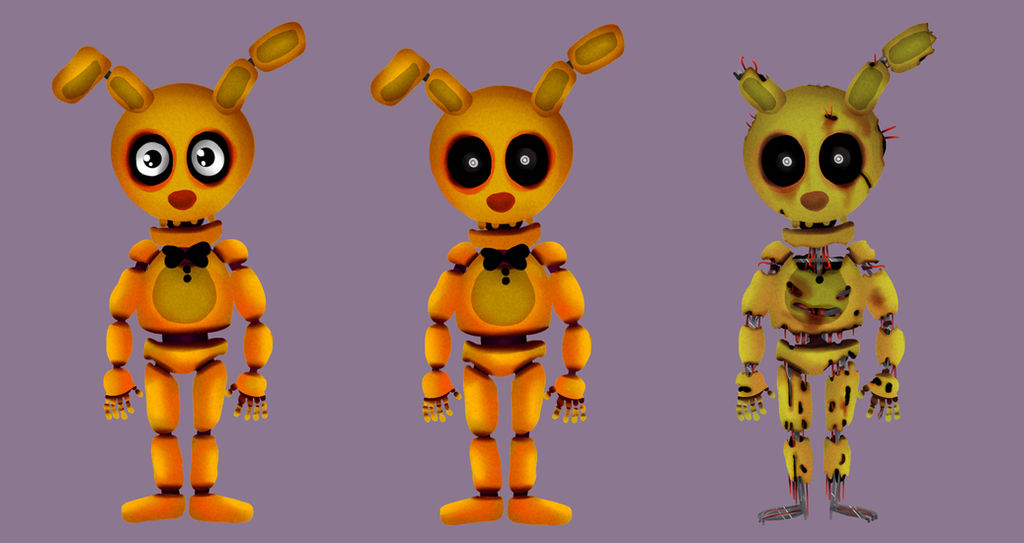 from SpringBonnie to Springtrap by ShooterSP on DeviantArt