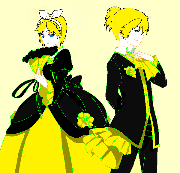 rin and lin. servant of evil.