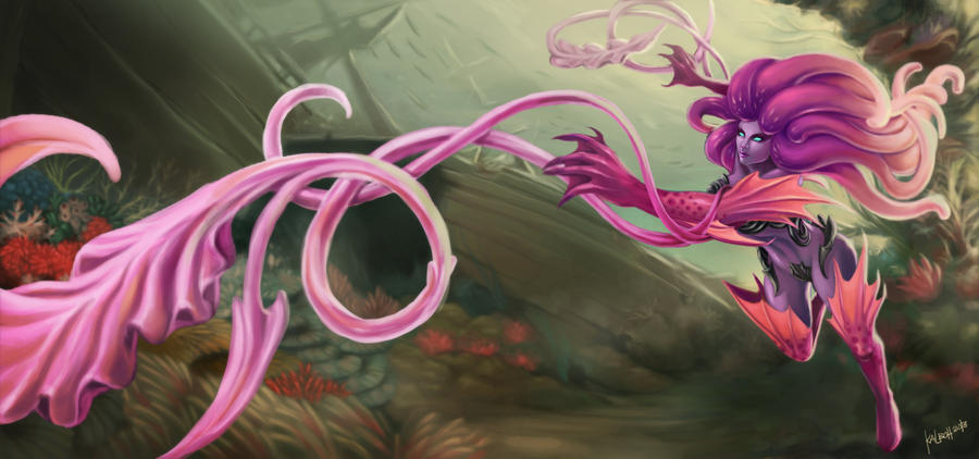 Fan Art: Anemone Zyra League of Legends