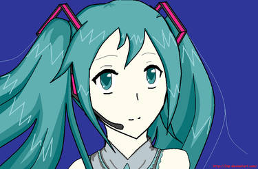 Hatsune Miku doodle