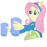 MLP EG Flattershy vector