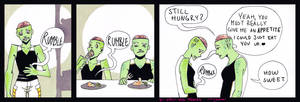Zombie love: Appetite