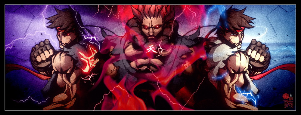 Street fighter IV - AKUMA by limandao on deviantART