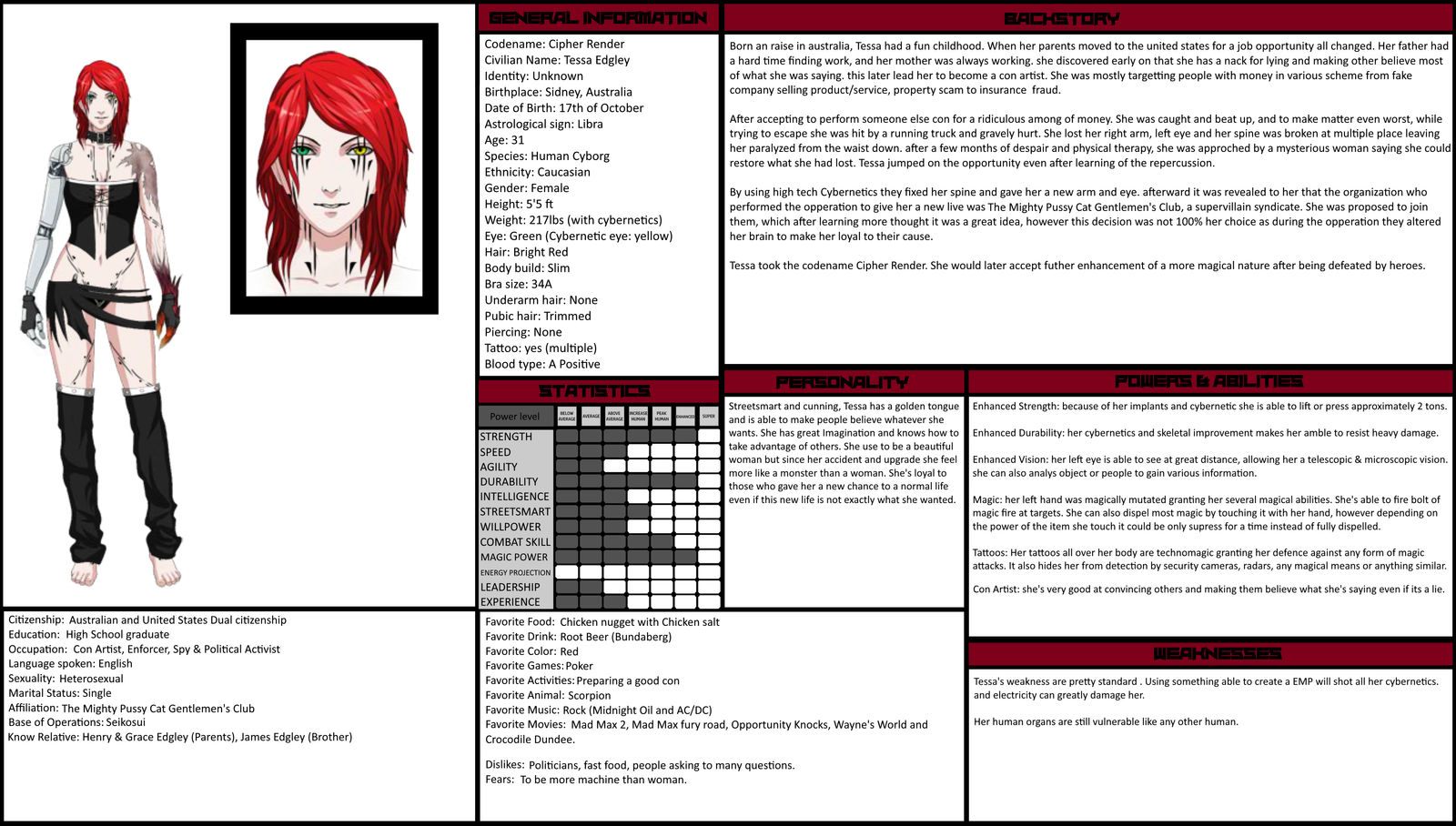 Cipher Render Cipher Render Profile by maltorramus on DeviantArt