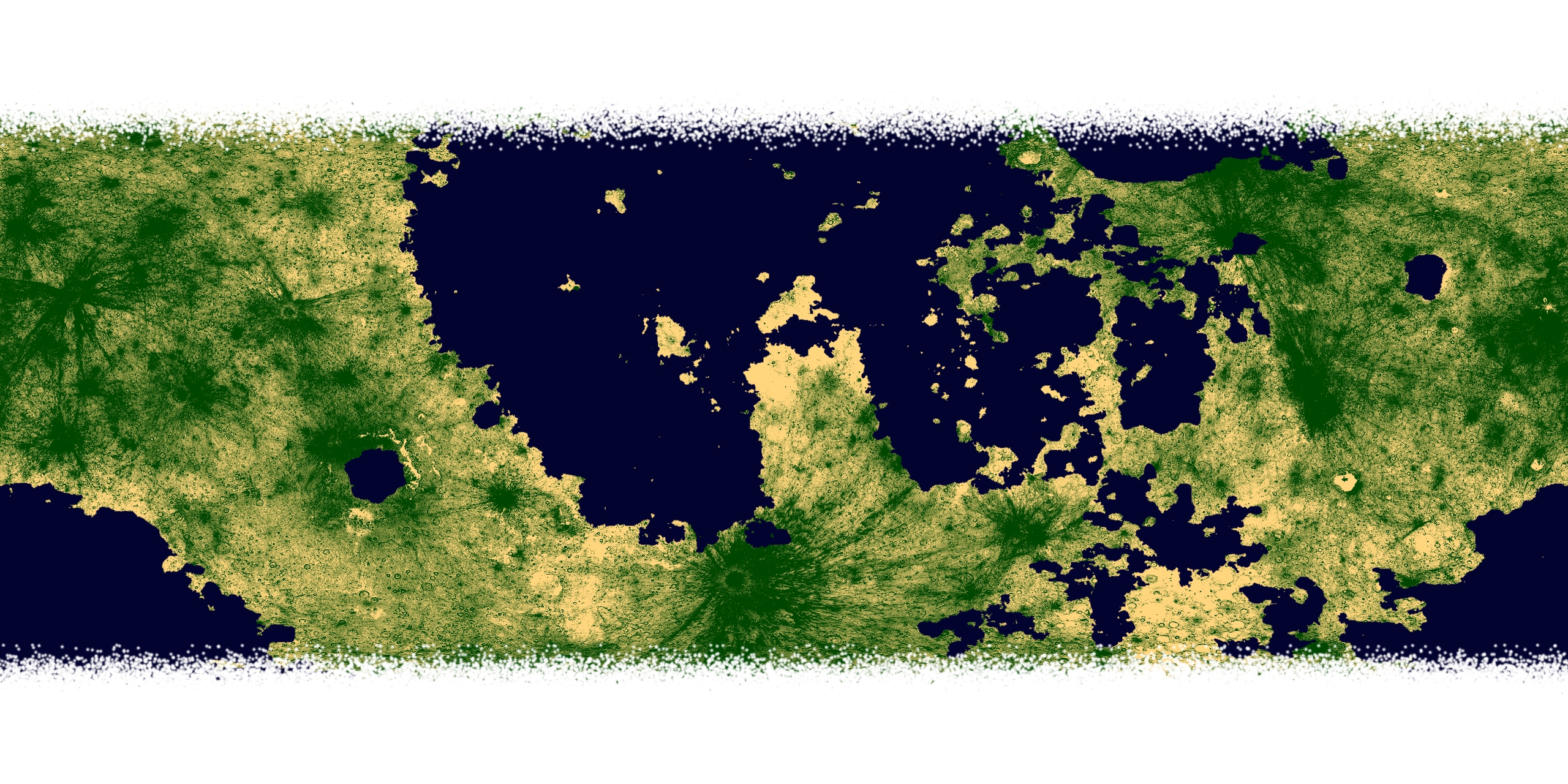 Moon Texture Map Deviantart Terraformed Lunar map 2k by greaterhtrae on DeviantArt