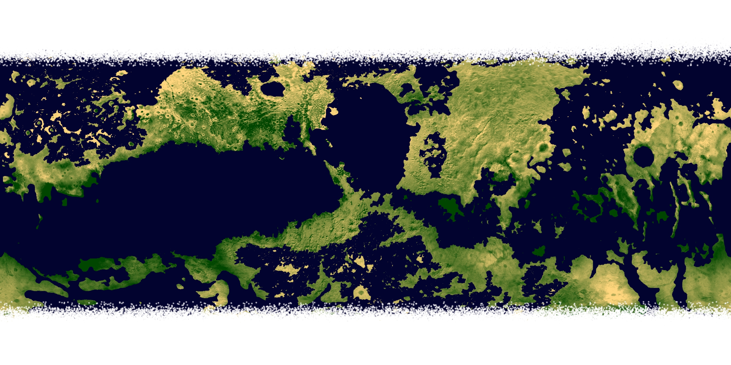 Terraformed Pluto map 2k by greaterhtrae on DeviantArt