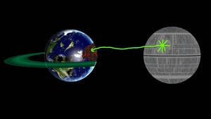 Death Star Destroys H. Phyllis' Homeworld