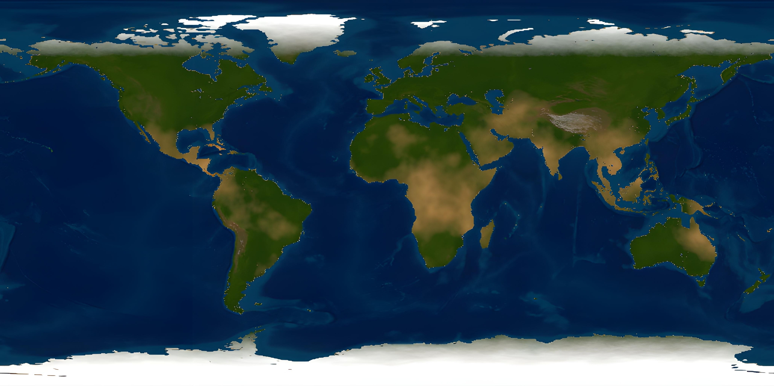 Tasty planet Earth or htraE texture map by greaterhtrae on DeviantArt