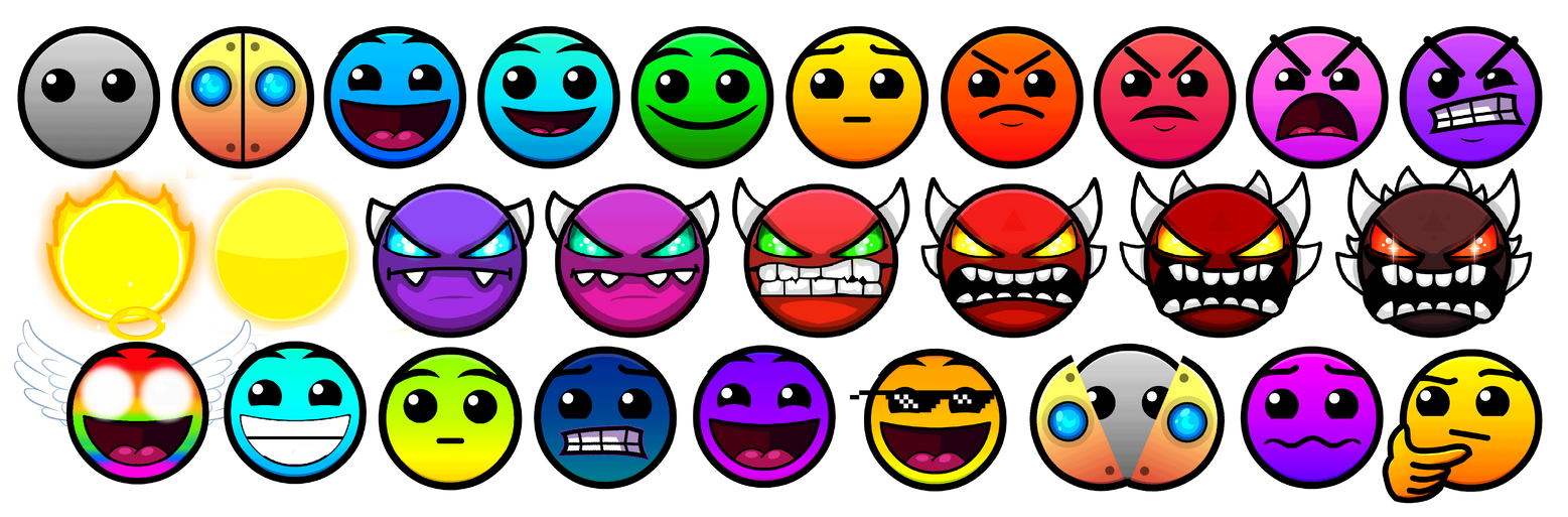 Difficulty Faces With More Face by greaterhtrae on DeviantArt