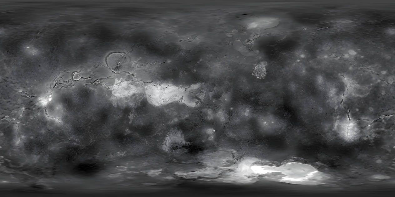 Venus Image Map Venus Elevation map 2k (Free to use) by greaterhtrae on DeviantArt