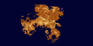 Venusian Pangaea map Satellite