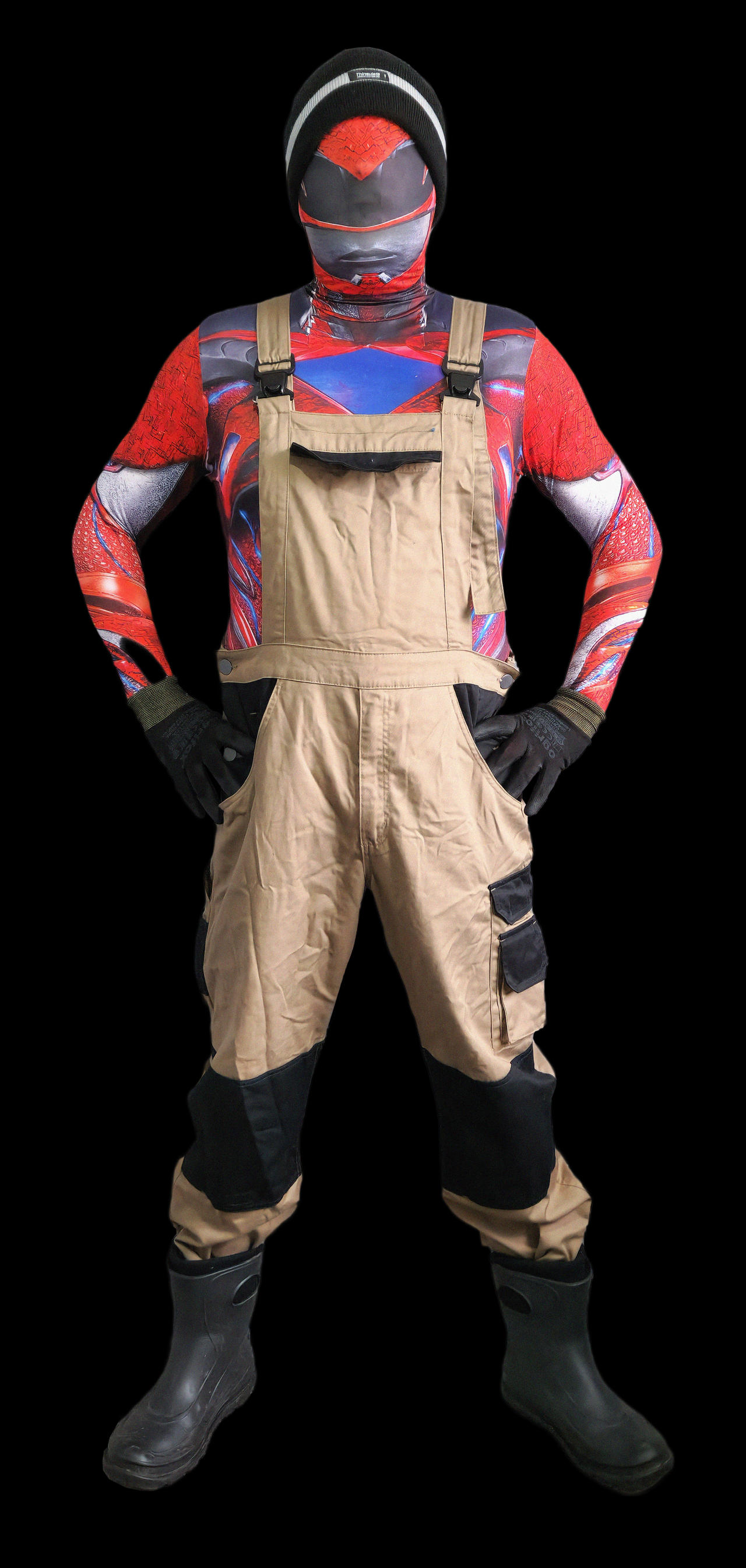 Zentai / Overalls by SteveLycos25 on DeviantArt