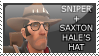 Sniper + Saxton Hale's Hat