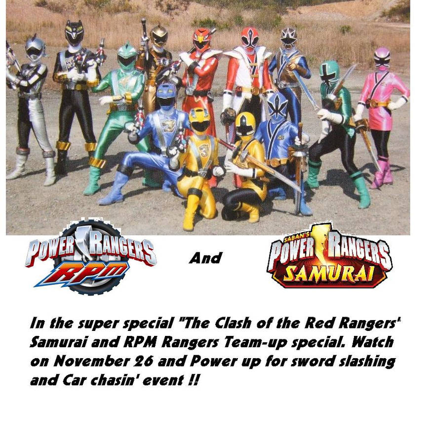 Super Samurai Rpm RPM And Samurai Combo by StarChandaline87 on DeviantArt