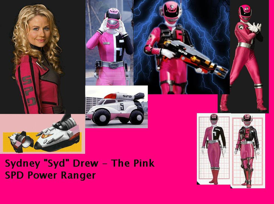 SPD Pink Ranger - Sydney by StarChandaline87 on DeviantArt