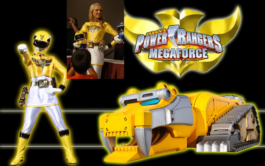 Yellow Megaforce Ranger- Gia by StarChandaline87 on DeviantArt