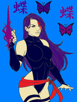 Psylocke - The Butterfly Ninja