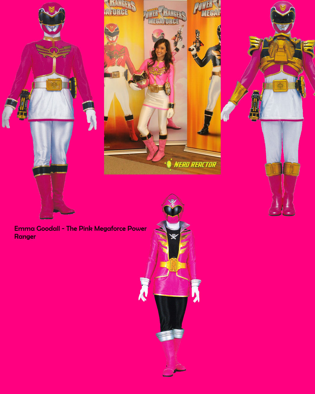 Emma Pink Power Ranger Power Rangers Super Mega Force Pink Ranger