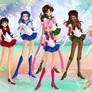 Neo-Sailor Moon and the Neo Sailor Scouts