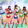 Neo Sailor Moon and the Inner and Astro Sailor SCS