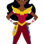 Nubia - Wonder Woman - DC Super Hero Girl Fan Art