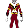 Red Voltron Force Power Ranger