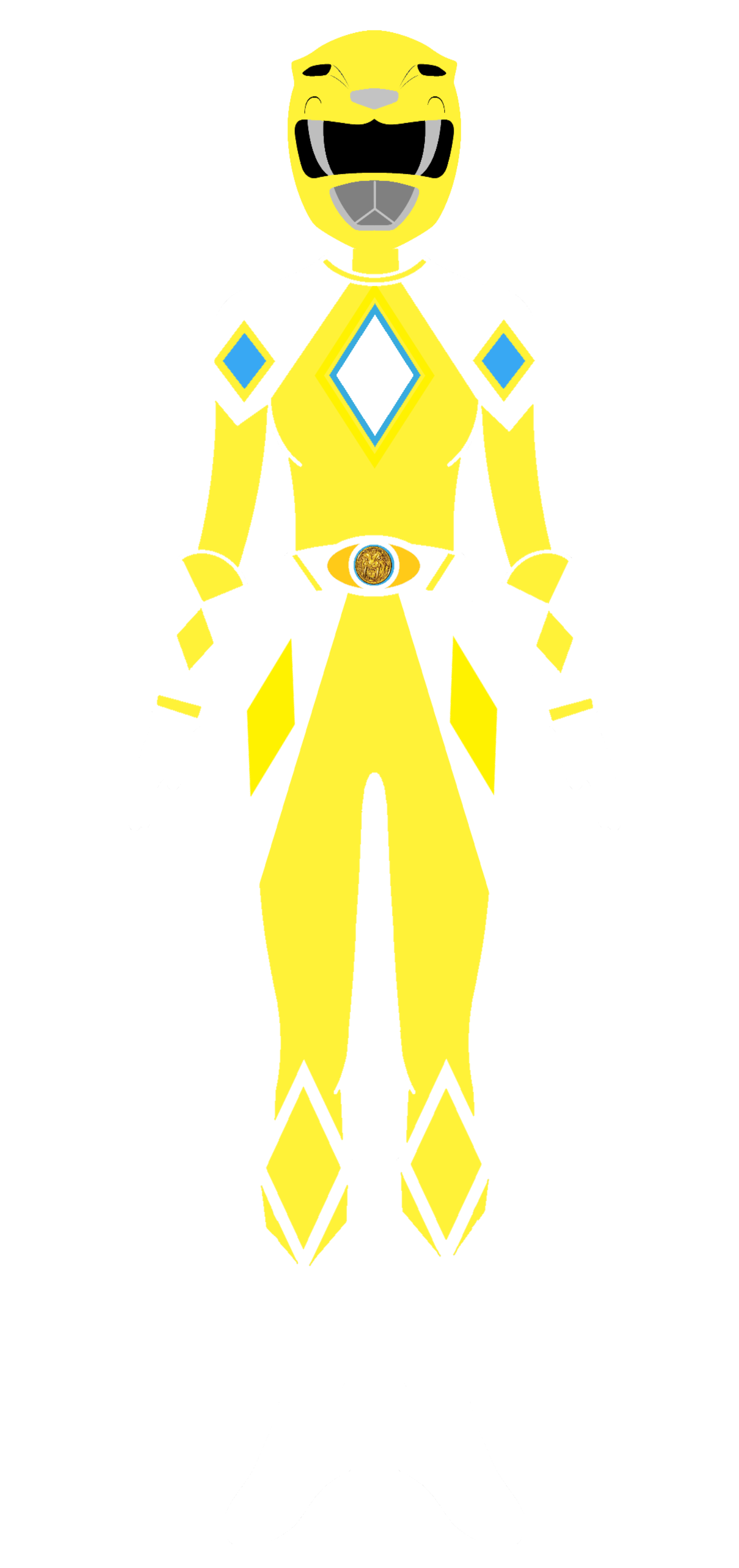 MMPR Yellow Futuristic