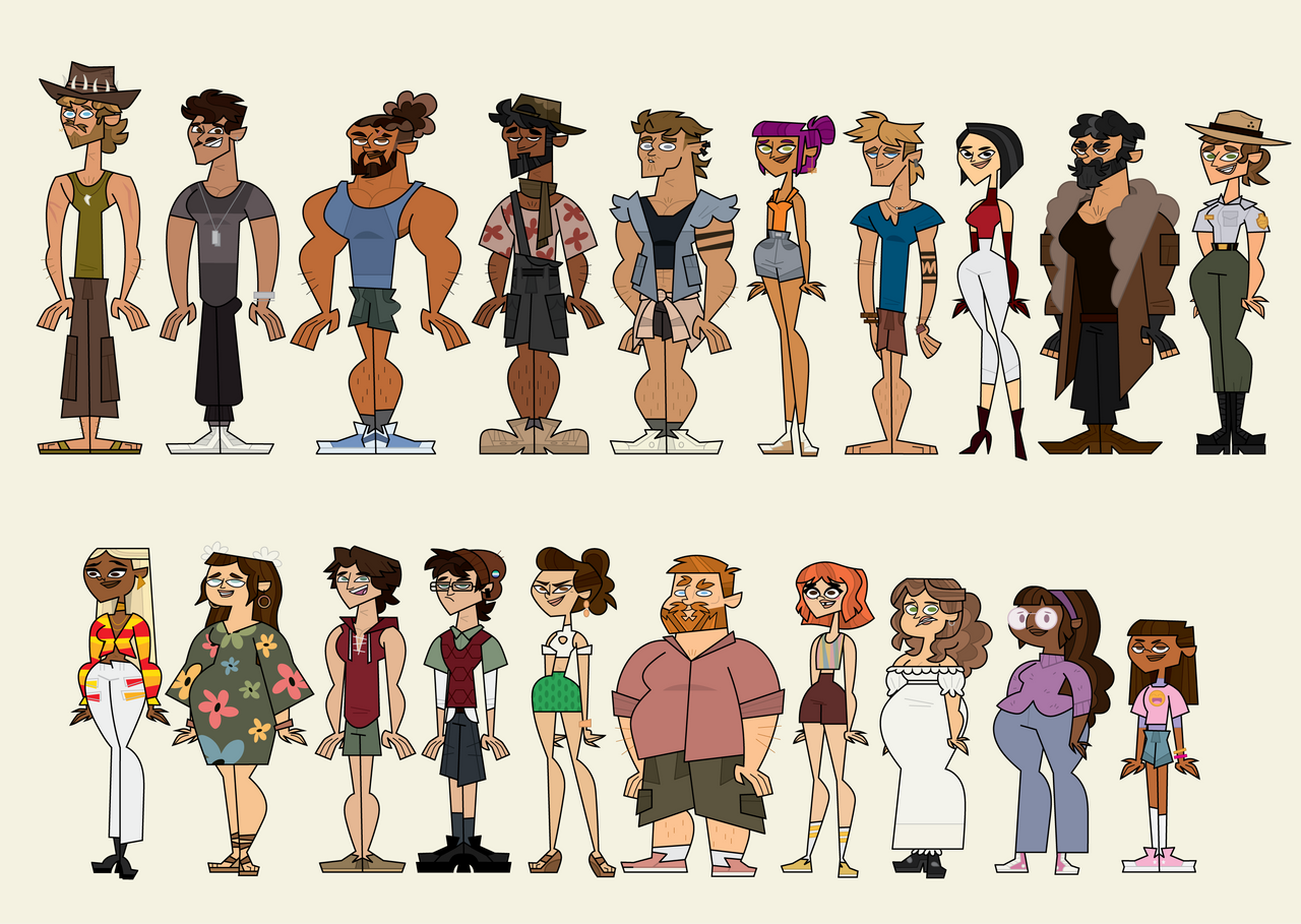 Program Lineup Full Deviantart Cast Lineup by JungleProductions on DeviantArt