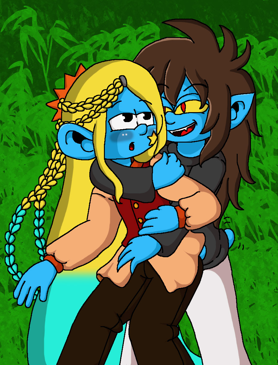 Love Couple 2 : Sun Star and Feral Smurf