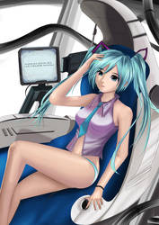 Hatsune Miku fanart 2