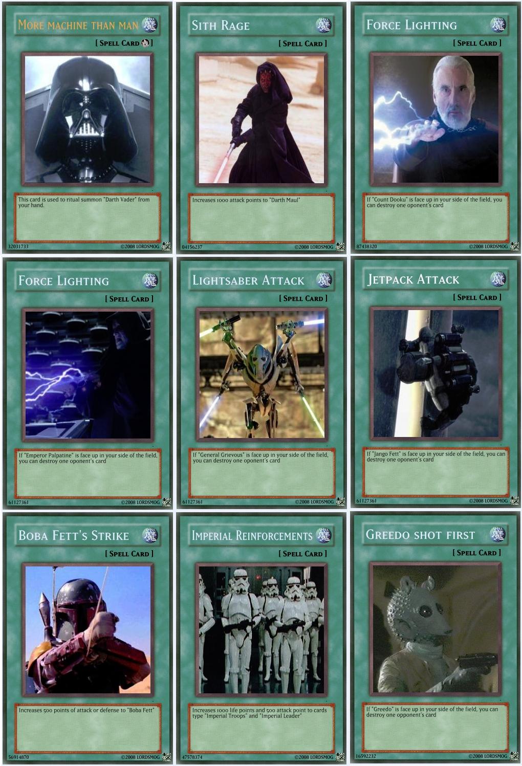 yugioh star wars cards Yu-Gi-Oh Card - JOTL-EN022