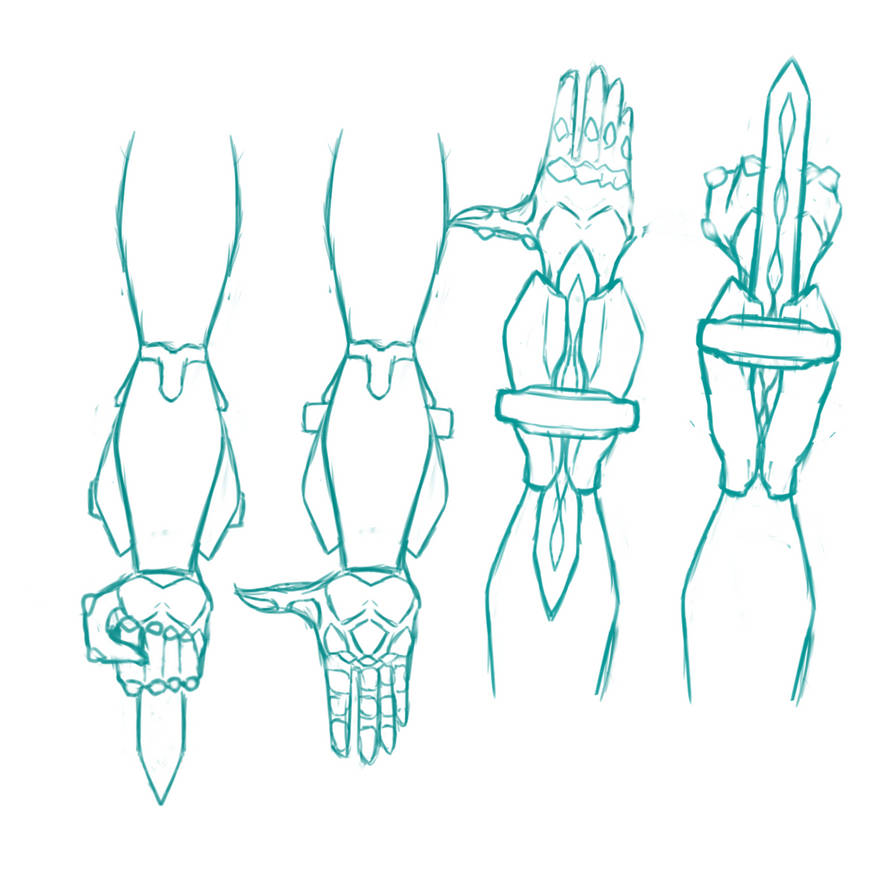 Forearm design by tornd7 on DeviantArt