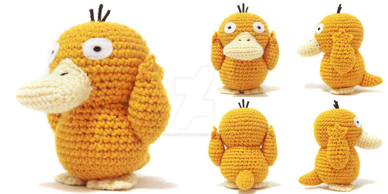 Psyduck Amigurumi by icrochetthings