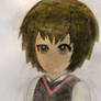 Peni Parker Bust - Watercolor Art