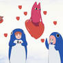 Penguin Family - Azumanga Daioh x Spy x Family Art